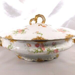 Jean Pouyat Limoges Covered Casserole Dish # 25196